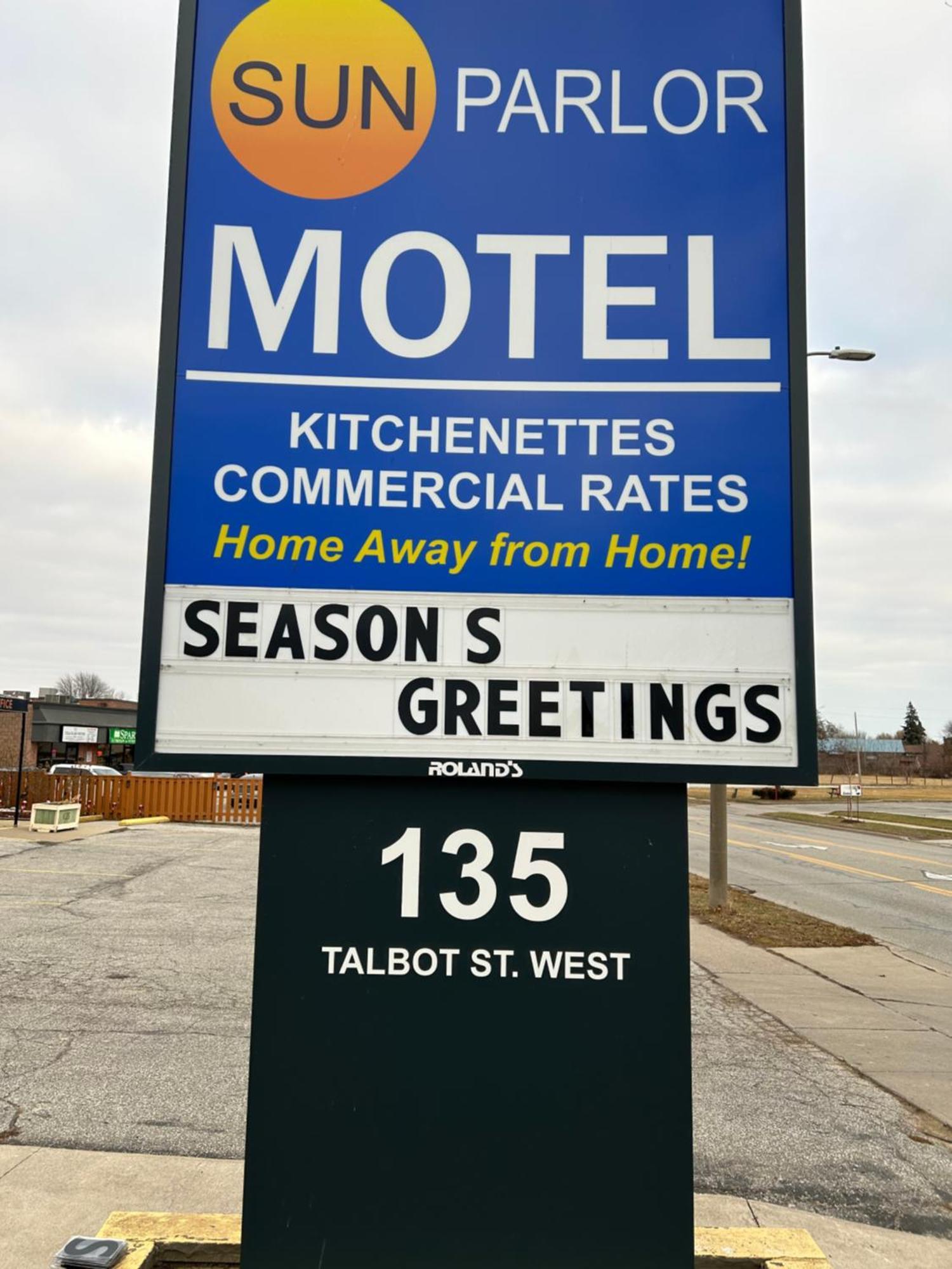 Sunparlor Motel Leamington Kültér fotó